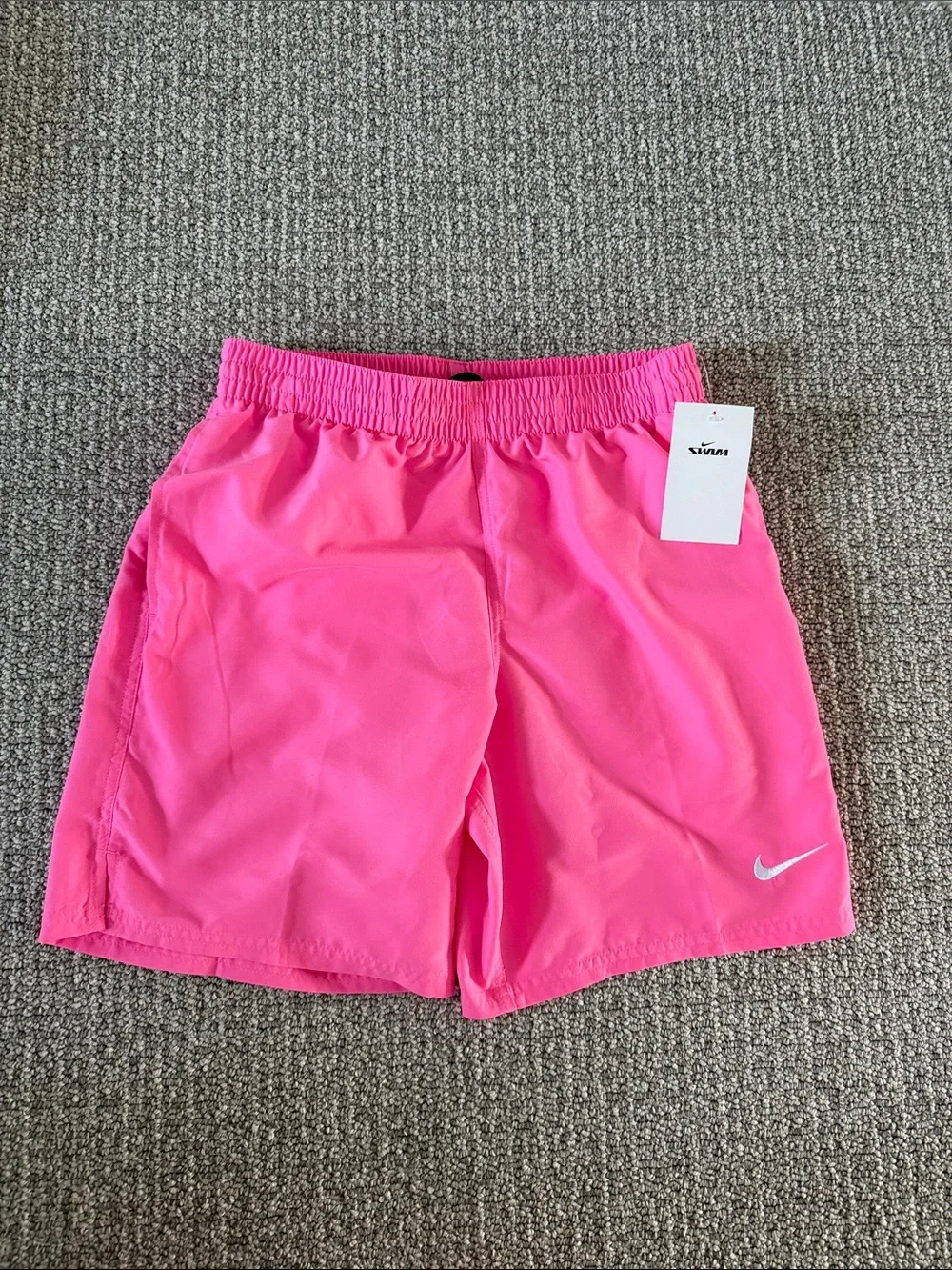 New Nike Volley Swim Active Shorts Pink Glow S Men